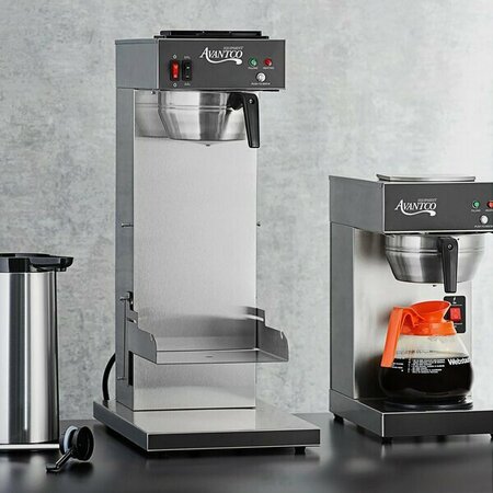 AVANTCO CMAPADJ Automatic Airpot Coffee Maker with Adjustable Shelf - 120V 1450W 177CMAPADJ